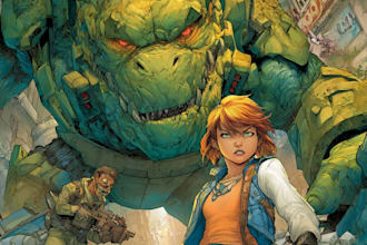 illustrate epic anime style manga covers art
