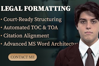professionally format and structure your legal documents and memos