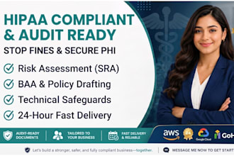 prepare hippa compliance manuals risk, assessment and policies
