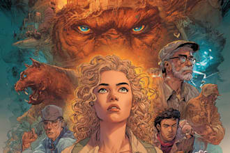 design comic cover art and sci fi comic covers