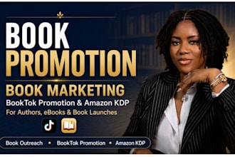 do book promotion book marketing booktok promotion amazon kdp