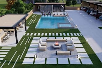 landscape architect for backyard front yard pool patio landscape design