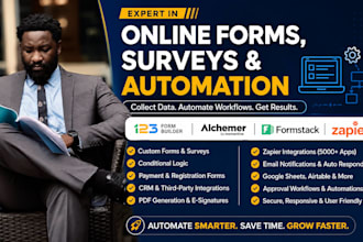 design 123formbuilder automation alchemer surveys  formstack zapier integration
