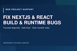 fix nextjs react build deployment and runtime bugs