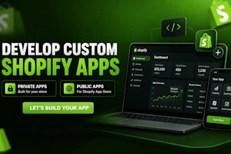 develop shopify public private app shopify private app custom shopify public app