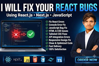 fix react nextjs javascript bugs