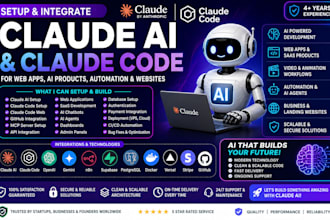 setup claude ai claude code for web apps product video animation claude website