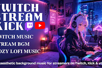 twitch background music stream bgm vtuber bgm loop cozy streamer music stream