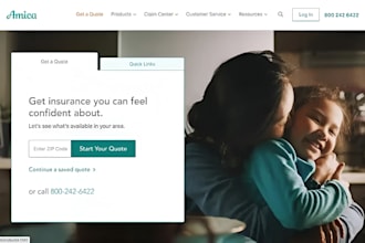 build squarespace insurance agency website insurance broker accounting website