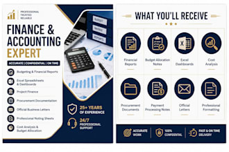 serve your finance and accounting projects