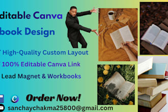 design editable canva ebook and lead magnet templates