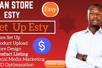 set up your store, upload products, design your store and optimize SEO