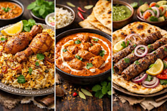 write and translate subcontinent food recipes
