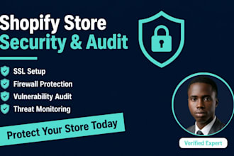 do shopify store security and audit