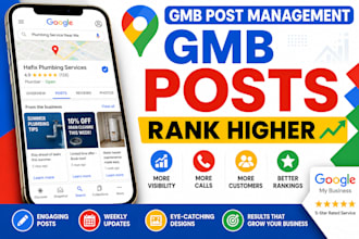 create and manage engaging google my business posts for local SEO