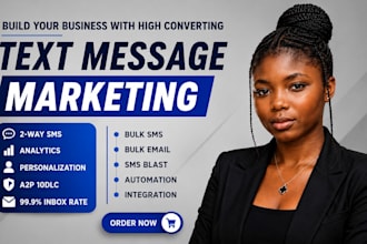 send bulk SMS marketing, SMS campaign, text message and SMS blast