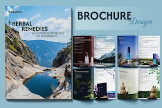 design a brochure, product booklet, or catalog to elevate your brand