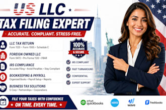 file foreign owned llc tax return form 5472 and 1120