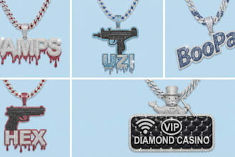 create fully iced, optimised and game ready fivem chain