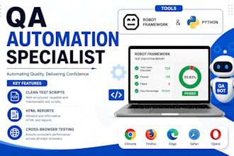do QA automation using robot framework