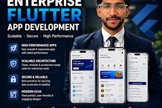 build enterprise flutter app development for businesses