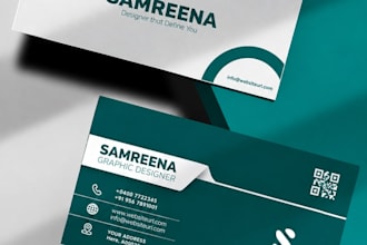 design a professional business card and logo design