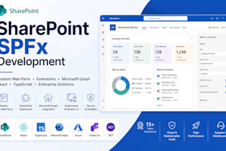 develop modern sharepoint spfx web parts and extensions
