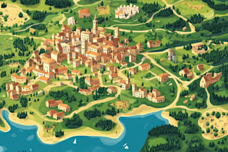 map illustration vector illustration vector map