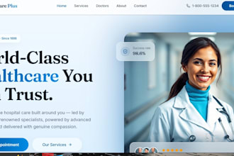 create a modern ai landing page for your business