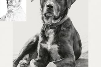 do pet memorial portrait angel wings heaven sky wall art