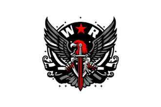 design high quality war logo