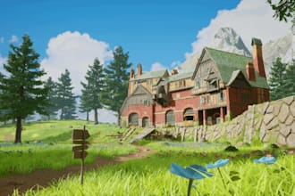 design 3d game environment, game level design, game environment in unity 3d, ue5