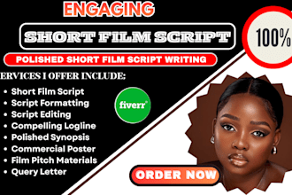 write short film script for you