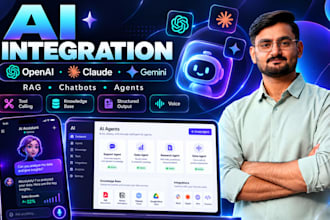 integrate openai, claude, or gemini API into your app