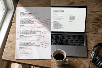 rewrite and humanize your ai song lyrics into a real songwriter lyrics