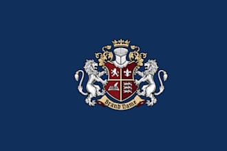create custom heraldic crest and coat of arms logo