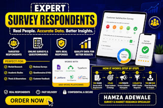 provide 10,000 targeted survey respondents for market research