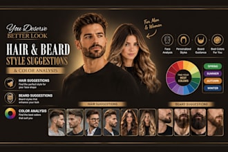 give you the best haircut, hairstyle and hair color for you