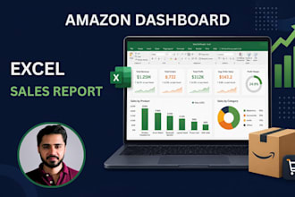 create an amazon seller sales dashboard in excel