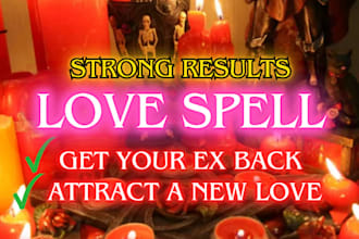 cast a powerful bring back lover spell, contact spell