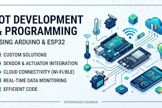 development and programming of iot projects using arduino and esp32