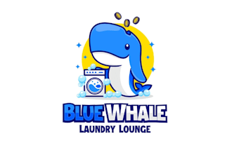 do modern premium quality laundry logo desgin