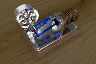 create 3d cad models, mechanical parts and assemblies in solidworks and freecad
