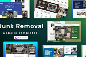 do construction, remodeling, junk removal, roofing, hvac, locksmith website