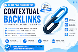 provide strategic contextual link building for sustainable organic growth