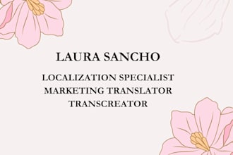 localize your english content into natural spanish from spain