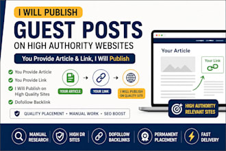 build guest post backlinks on authority websites