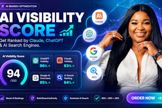 build ai visibility score to rank seo website brand in claude chatgpt GEO aeo