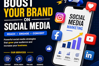 design professional instagram posts and social media graphic