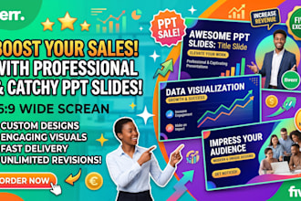 design a professional business presentation canva